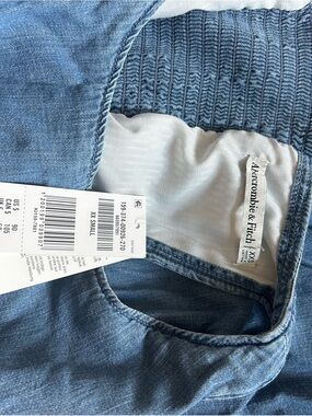 Abercrombie & Fitch Blue Chambray Dress
